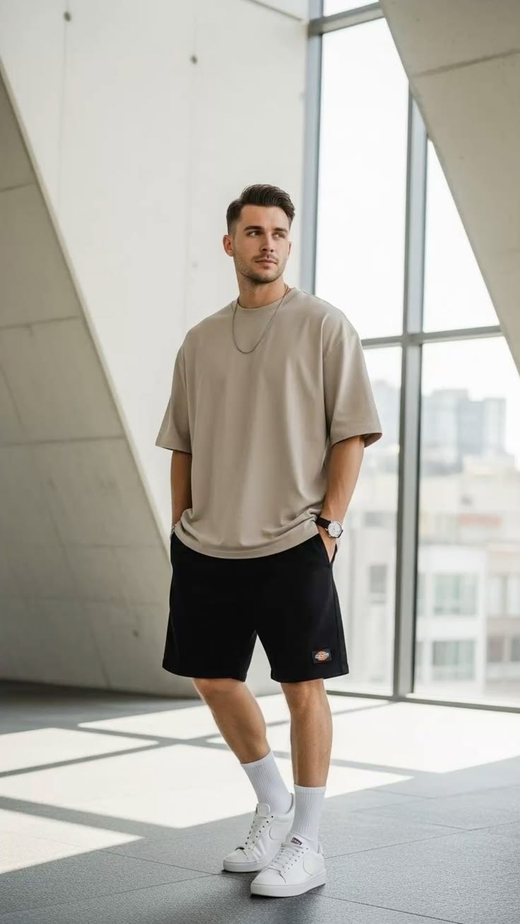 Oversized para ele